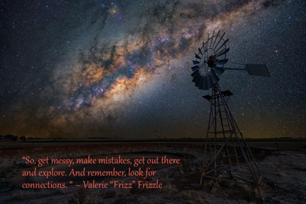 And remember, look for connections.